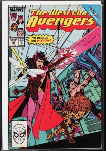 West Coast Avengers #43 (1989) West Coast Avengers / Avengers West Coast