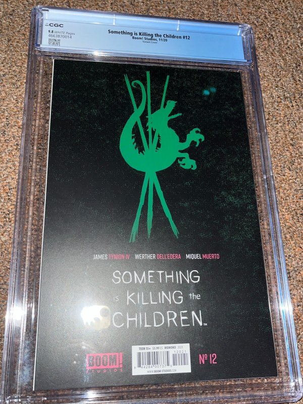 Something is Killing the Children 12, Peach Momoko 1:25 Variant CGC Graded 9.8