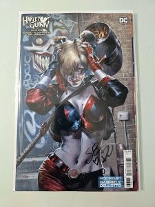 HARLEY QUINN #33 DC 2023 NM  DELL'OTTO VARIANT SIGNED BY SWEENEY BOO W/COA