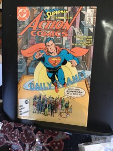 Action Comics #583  (1986) Awesome Alan Moore storyline! High-grade key! NM- Wow