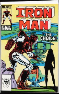 Iron Man #204 (1986) Iron Man