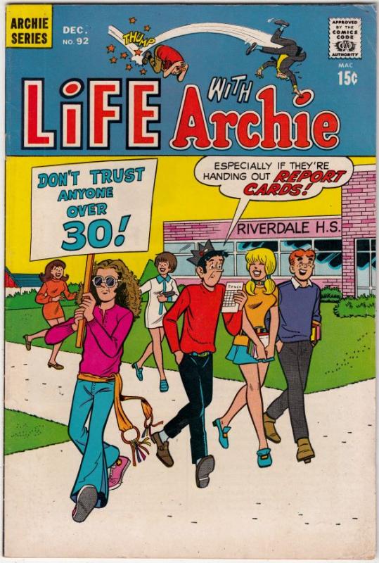 Life with Archie #92 (Dec-69) VF+ High-Grade Archie, Jughead, Betty, Veronica...