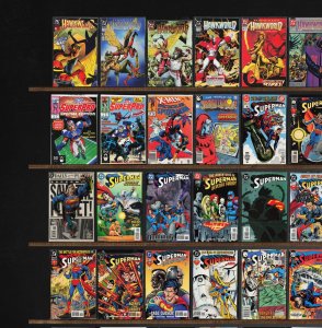 Huge Lot 150+ Comics with Superman, Hawkworld, The Avengers, Batman & More!
