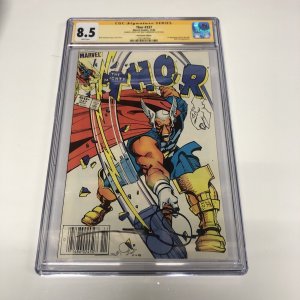 Thor (1983) # 337 (CGC 8.5 SS) Signed  Sketch  Walt Simonson * Newsstand Edition