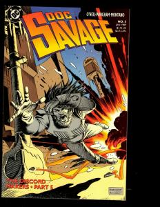 12 Comics Doc Savage # 1 2 3 4 + Discord 1 2 3 5 + Bronze 1 2 3 + Manual 1 JF26
