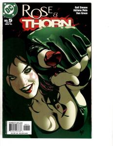 6 DC Comics Rose & Thorn # 3 4 5 6 + Justice League Spec 1 + Supergirl # 57 CR23