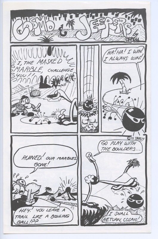 PANDEMONIUM EXPRESS FUNNIES #5 - Digest-size comix - 9.2, WP - 1st printing