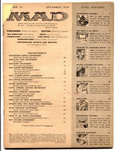 Mad Magazine #51 1959- coverless reading copy