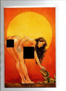 Cavewoman Movie Mayhem #1 Budd Root Special Edition Nude E Variant w/COA-2021-NM