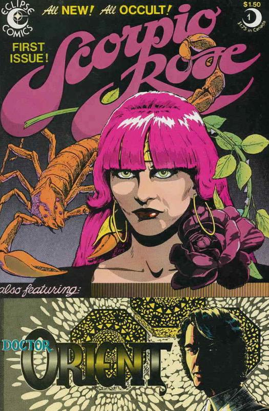 Scorpio Rose #1 VF/NM; Eclipse | save on shipping - details inside