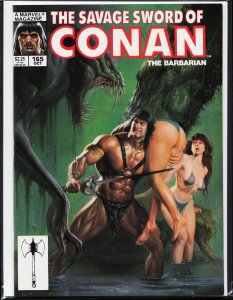 The Savage Sword of Conan #165 (1989) Conan