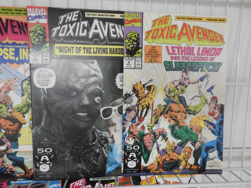 Toxic Avenger #1-8 (1991) Solid Run! Nice Set! Beautiful VF-NM Avg Condition!