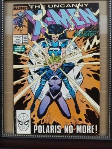 Uncanny X-Men #250 - Polaris, Ka-Zar - Marc Silvestri art - Copper Age. P01