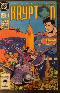 World of Krypton #1-#4 Set (1987)