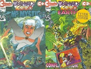 Ms. Mystic & Earth 4 Deathwatch 2000 #3 (1993) Continuity - 2 Comics 7426936599662