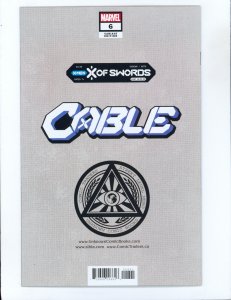 Cable #6 David Nakayama exclusive virgin video game variant featuring Magik