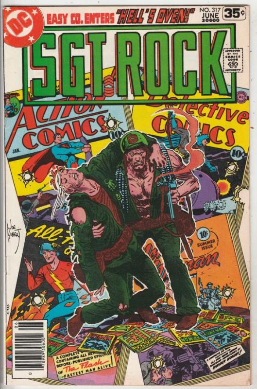 Sgt. Rock #317 (Jun-78) FN/VF+ Mid-High-Grade Sgt. Rock, Easy Co.