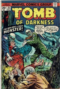 Tomb of Darkness #10 Larry Lieber VG