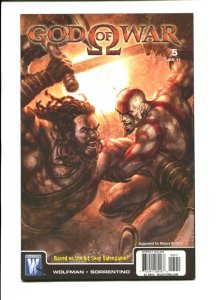 God of War #5 - Andy Park Cover / Andrea Sorrentino Art (9.2ob) 2011