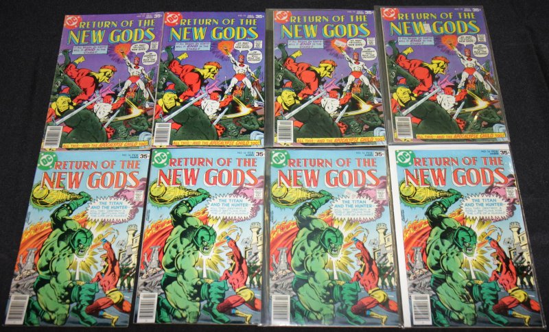 DC Bronze Age NEW GODS 23pc Count Mid Grade Comic Lot FN-VF Orion
