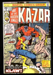 Ka-Zar #14 (1976)