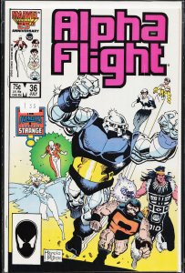 Alpha Flight #36 (1986) Alpha Flight