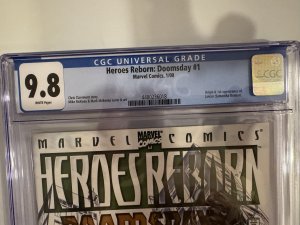 Heroes Reborn Doomsday Doctor Doom CGC 9.8 Low census ( 2000)