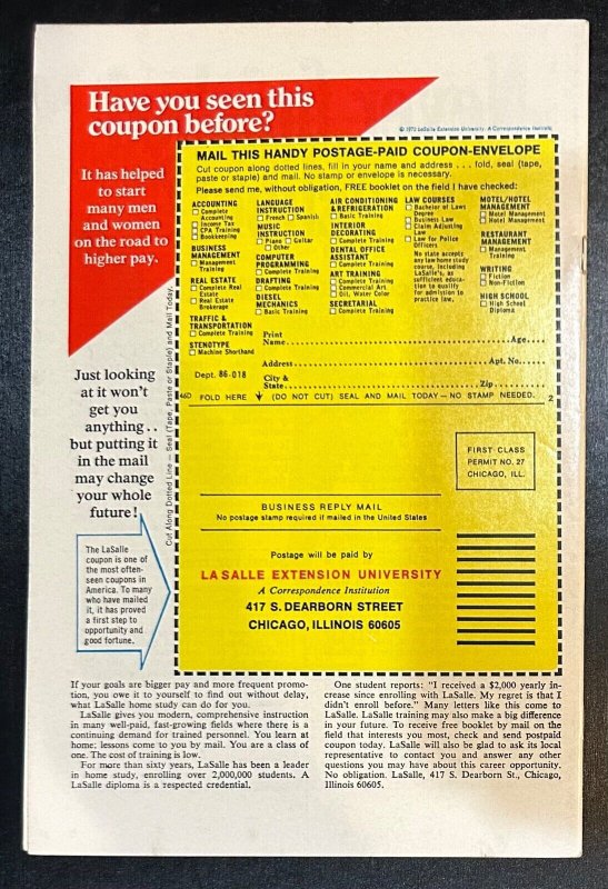 (1973) FANTASTIC FOUR #132 STERANKO Cover!