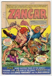 Jungle Adventures #1 VINTAGE 1972 Skywald Comics Zangar