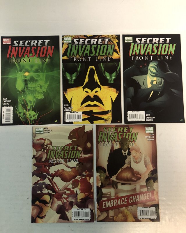 Secret Invasion Poster Book #1 VF ; Marvel Comic Book 