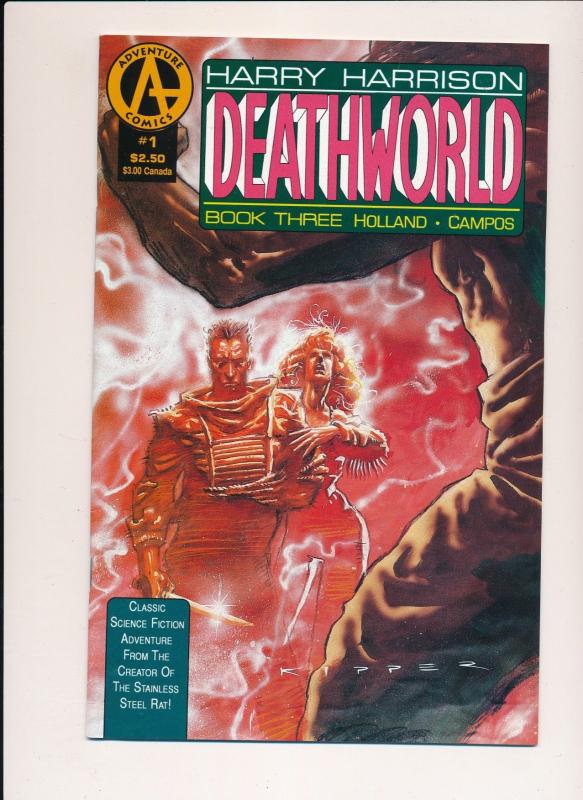 LOT OF 11! Harry Harrison DEATHWORLD includes 1st issue VF+ (PF51) 