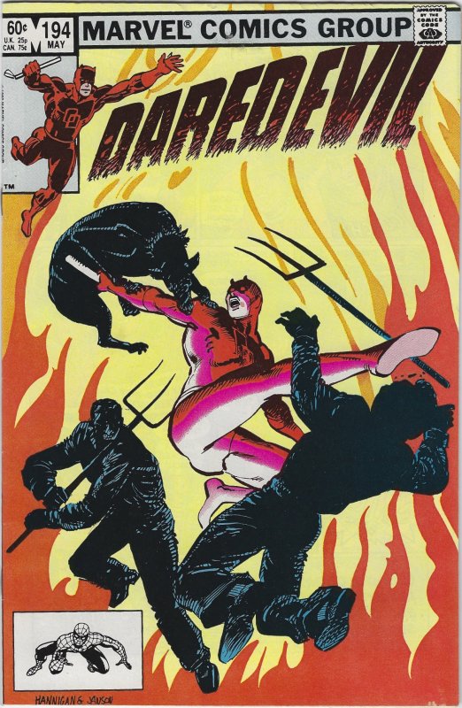 Daredevil 193, 194, 195