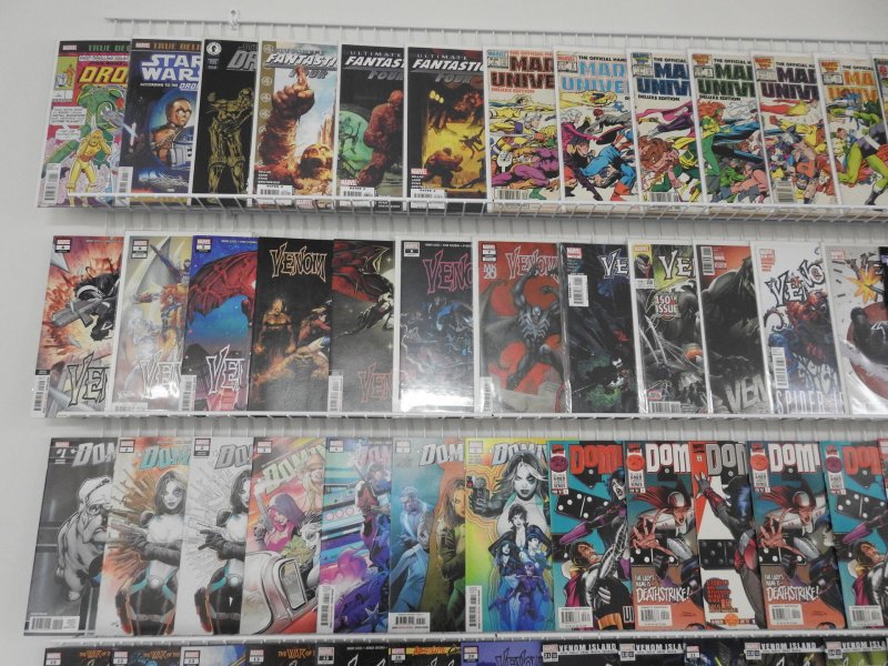 Huge Lot 200+ Comics W/ Venom, FF, Iron Man, Cable+ Avg VF Condition!