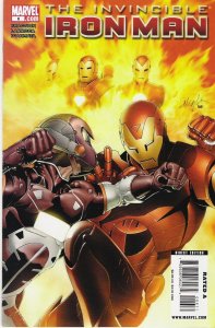 Invincible Iron Man #6 (2008)  NM+ 9.6 to NM/M 9.8  original owner
