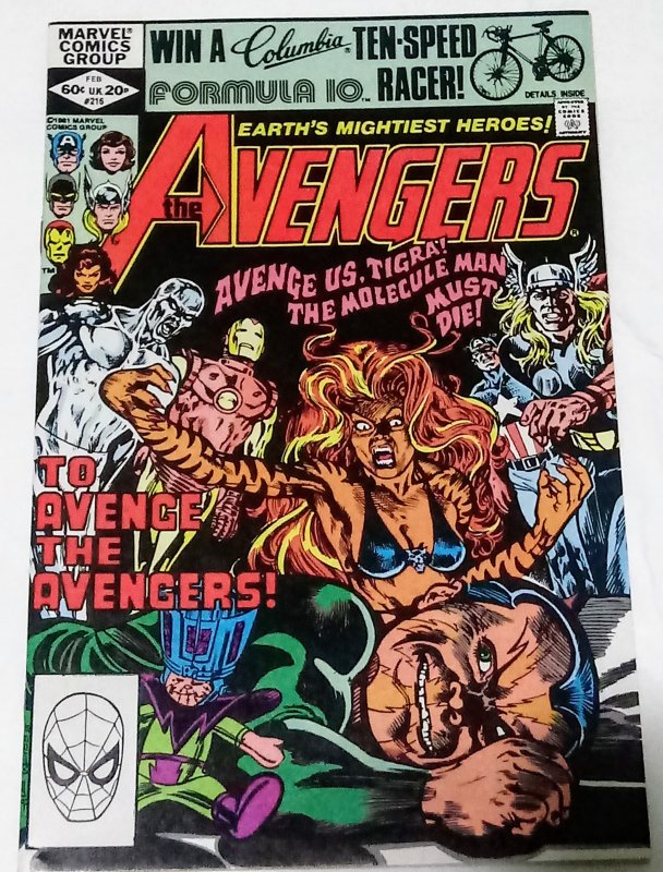 Avengers #216 (VF/NM) Marvel ID#37L