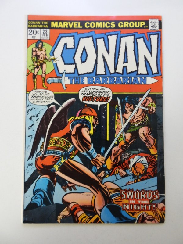 Conan The Barbarian #23 1st appearance of Red Sonja FN- subscription fold