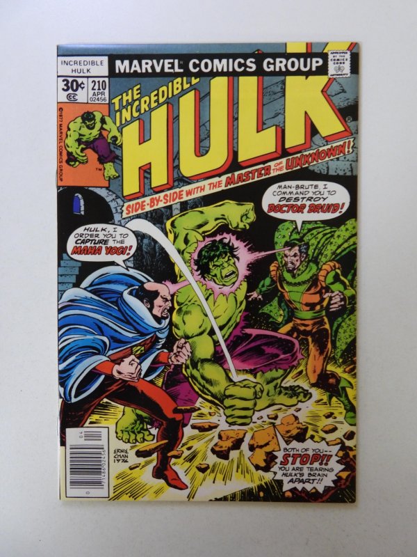 Incredible Hulk #210 VF+ condition