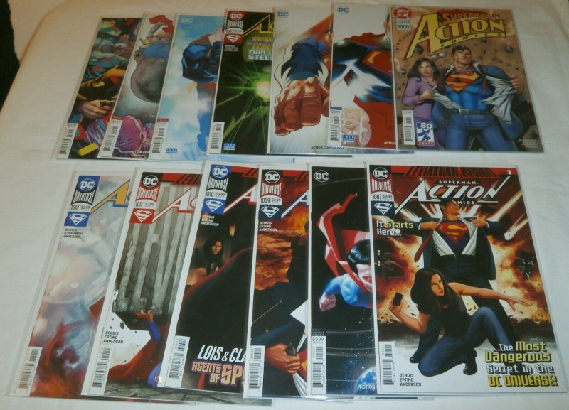 Action Comics by Bendis #1000,1001-1020,1022 comics lot of 22 Sook Epting Romita