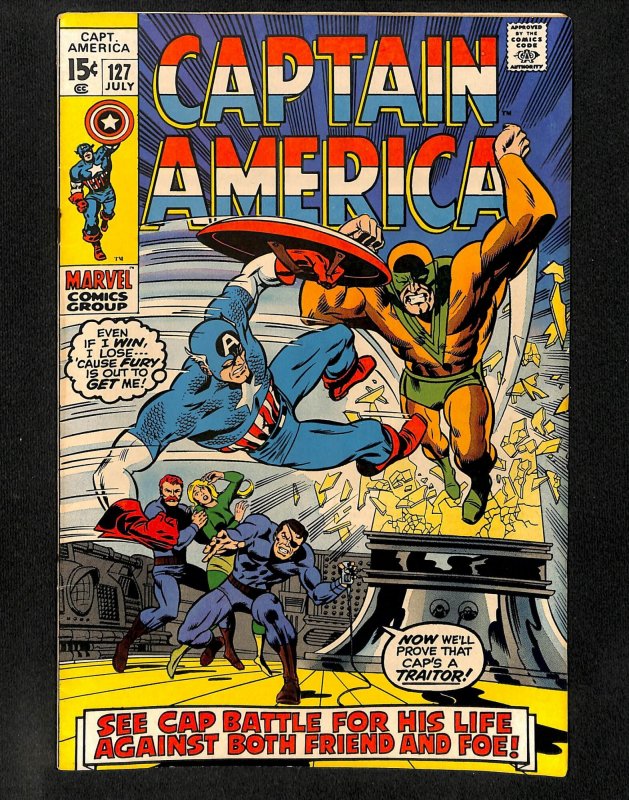 Captain America #127