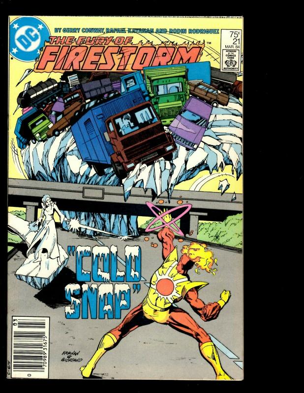 Lot Of 12 Comics Firestorm # 3 5 15 17 18 19 20 21 22 24 25 26  WS2