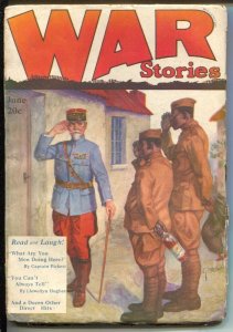 War Stories 6/1927-Dell-R.A. Burley cover-R Sidney Bowen Jr-Llewellyn Hughes-...