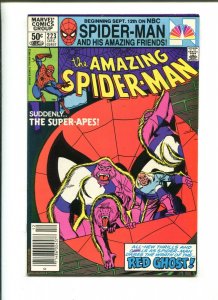 AMAZING SPIDER-MAN #223 - SUDDENLY THE SUPER-APES (VF-) 1981