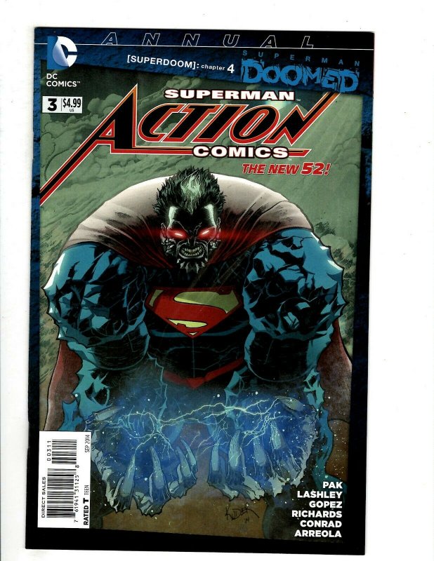 12 Superman Action Comics DC Comics # 23.2 25 26 27 28 29 30 31 32 33 34 3 HR1 