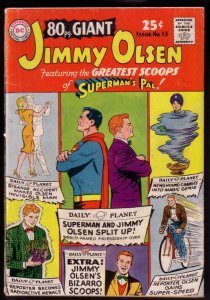 80 PAGE GIANT #13 1965-JIMMY OLSEN-BIZARRO-SUPERMAN-DC VG