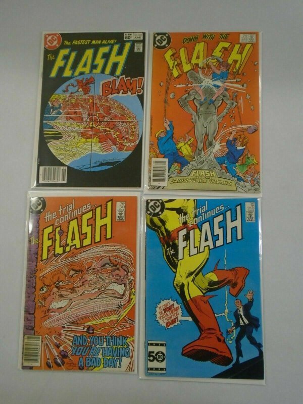 Flash comic lot 16 different from #303-346 avg 6.0 FN (1981-85 1st Series)