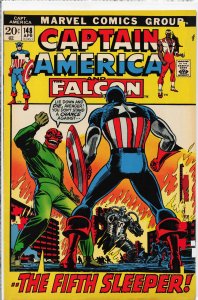 Captain America #148 (1972) Captain America and the Falcon