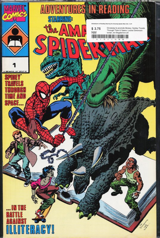 Adventures in Reading Starring the Amazing Spider-Man (1990) Spider-Man