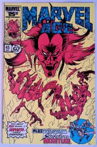 Marvel Age #45 (1986) Marvel Comics