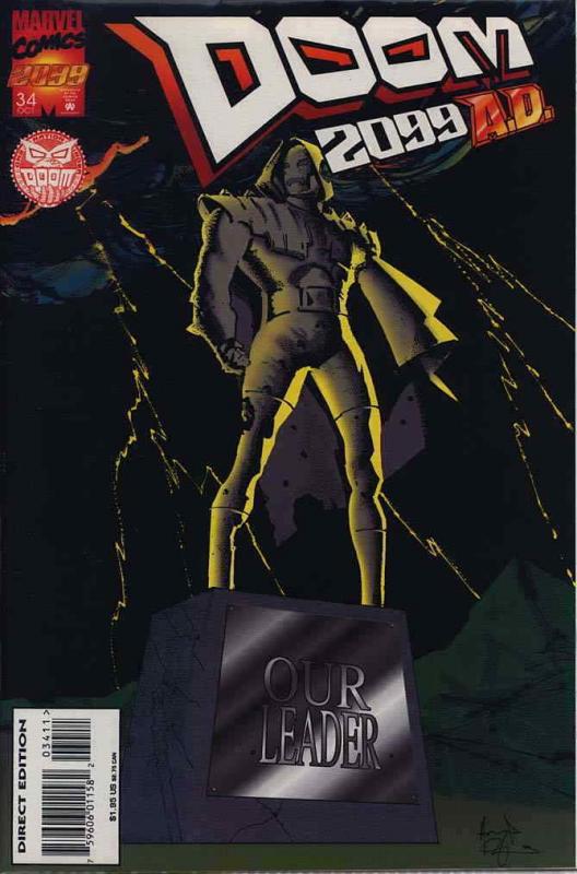 Doom 2099 #34 VF; Marvel | save on shipping - details inside