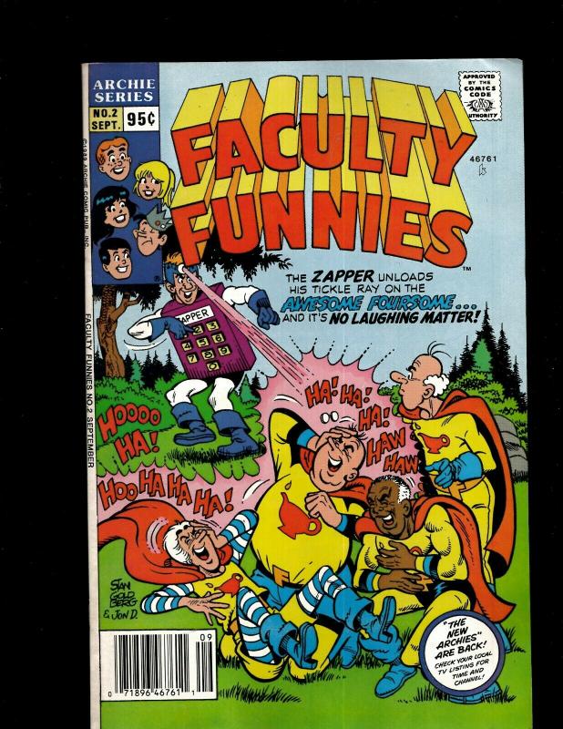 Lot Of 11 Mixed Archie Comics Faculty Funnies, R/C Adventures, 3000 WS7